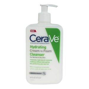 CeraVe Acne Foaming Cream Cleanser