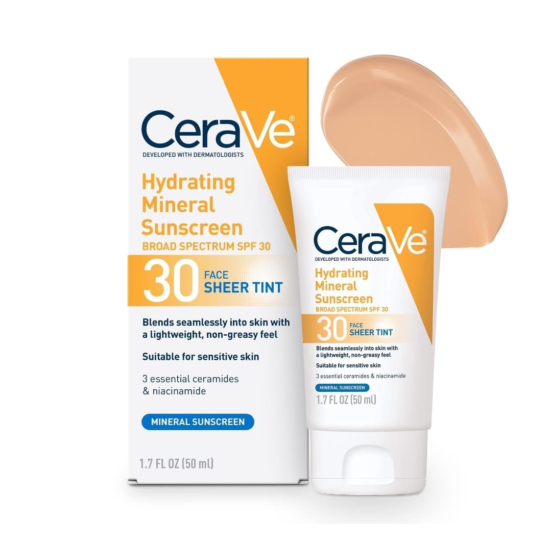 CeraVe Hydrating Mineral Sunscreen